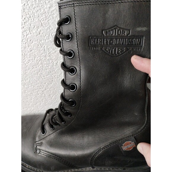 men size 13 harley davidson boots main image 4